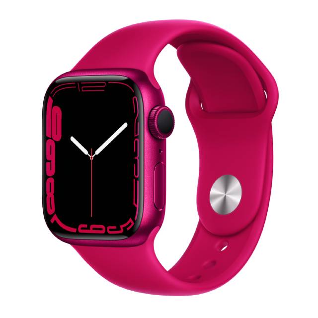 【高飛網通】Apple Watch S7 GPS, 41mm 鋁金屬錶殼;運動型錶帶
