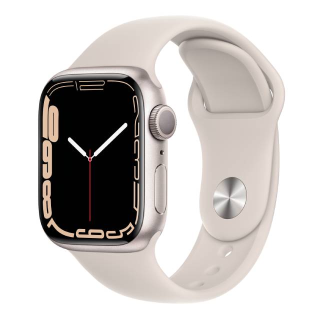 Apple Watch S7 GPS 41mm 鋁金屬錶殼運動型錶帶