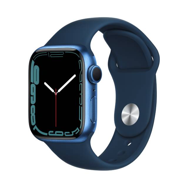 【高飛網通】Apple Watch S7 GPS, 41mm 鋁金屬錶殼;運動型錶帶