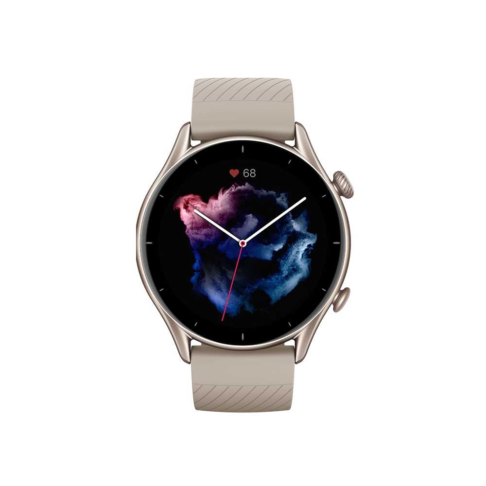 【高飛網通】Amazfit 華米 GTR 3 無邊際鋁合金智慧手錶-(黑色/灰色) 原廠公司貨