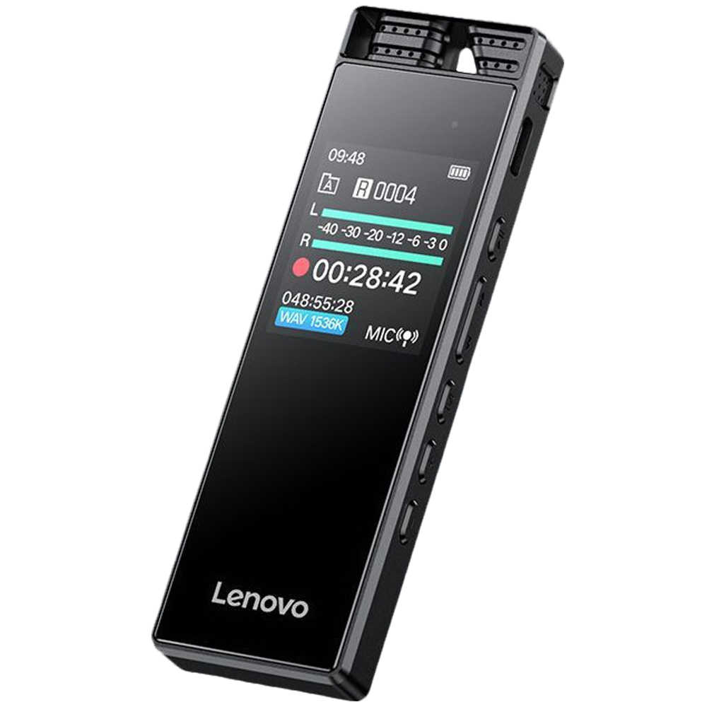 【小婷電腦】Lenovo D11+ 超長待機版 鏡面+後磨砂工藝聯想數位錄音筆 32G 一鍵錄音 智慧降噪 聲控/定時