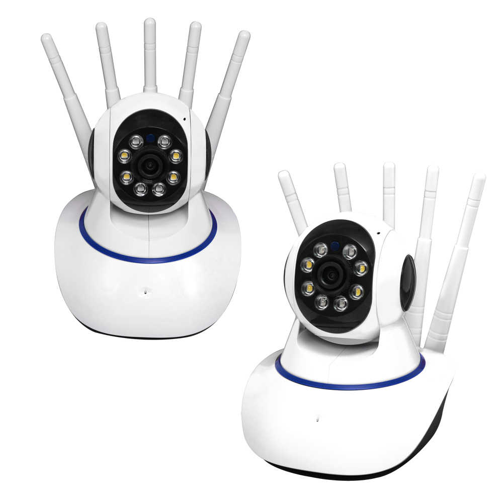 【小婷電腦】監控王 5G版 五天線智慧無線網路攝影機 360度視角 夜視模式 雙向通話 移動偵測