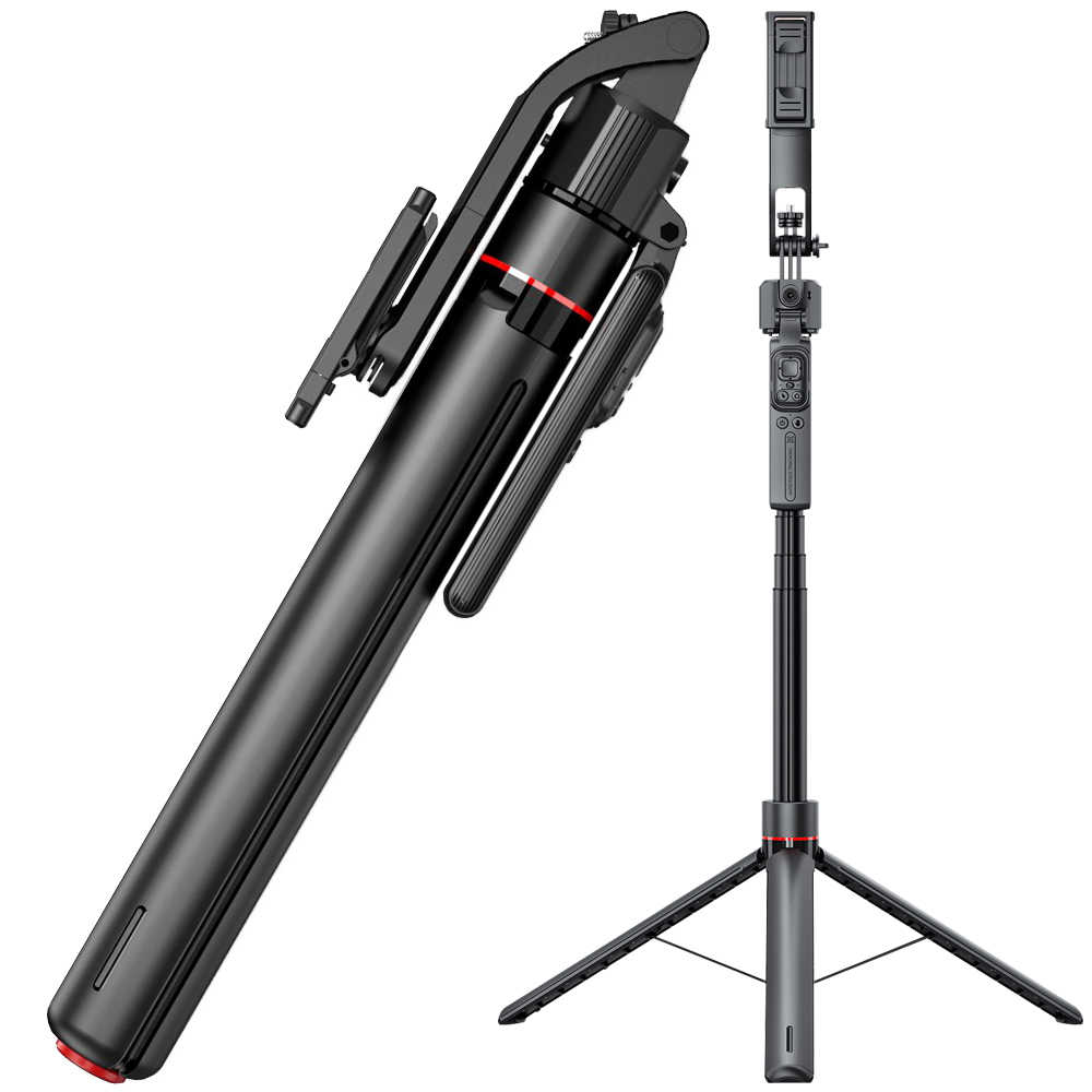 【小婷電腦】IS-TT07 直播網美大推 AI智慧鏡頭360度旋轉人臉追蹤跟拍雲台相機手機直播可伸縮自拍桿/觸地自動彈跳