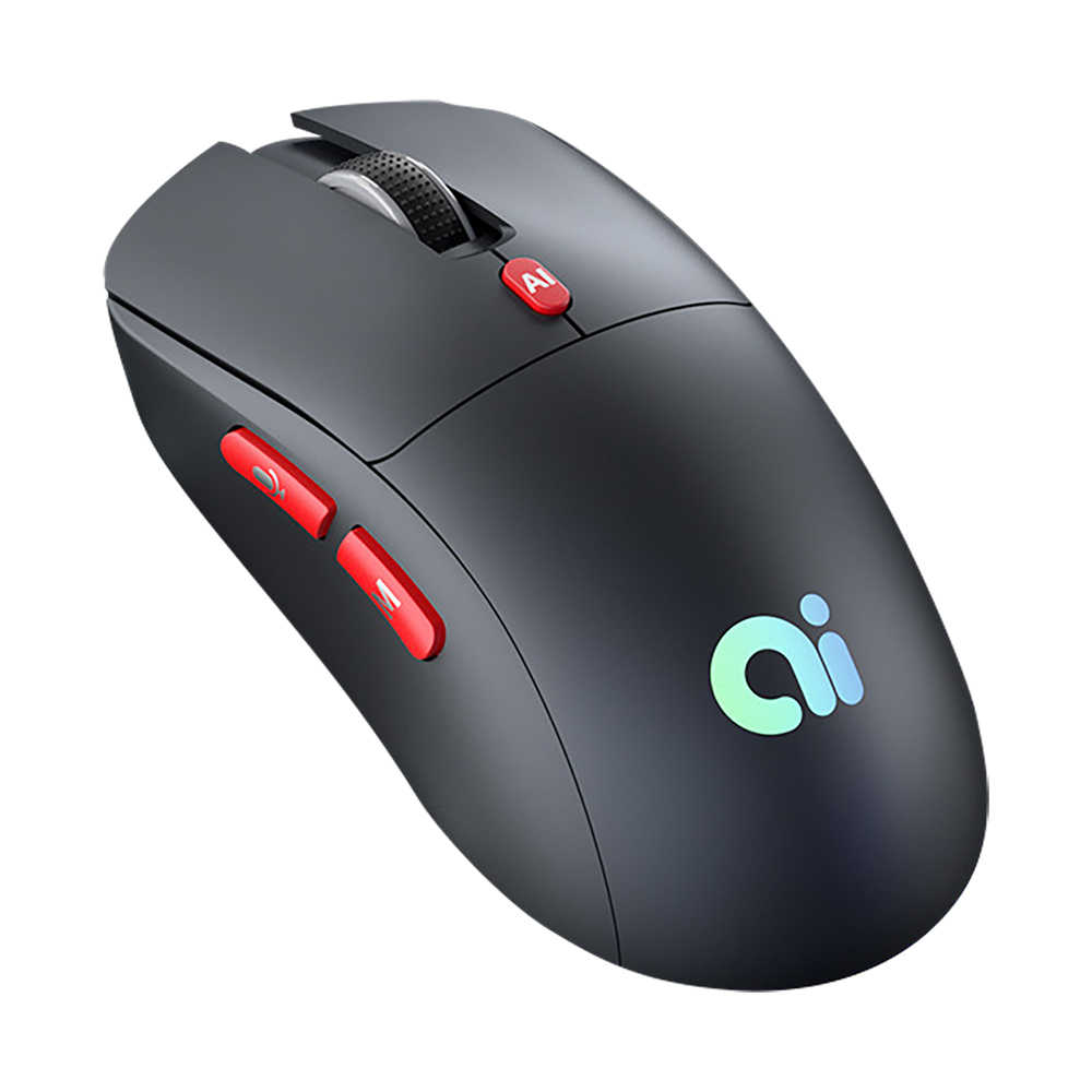 【小婷電腦】 AI-MA6 多功能AI滑鼠 支援語音打字 AI繪畫創作 智能截圖識別 一鍵PTT 無線2.4G/藍芽