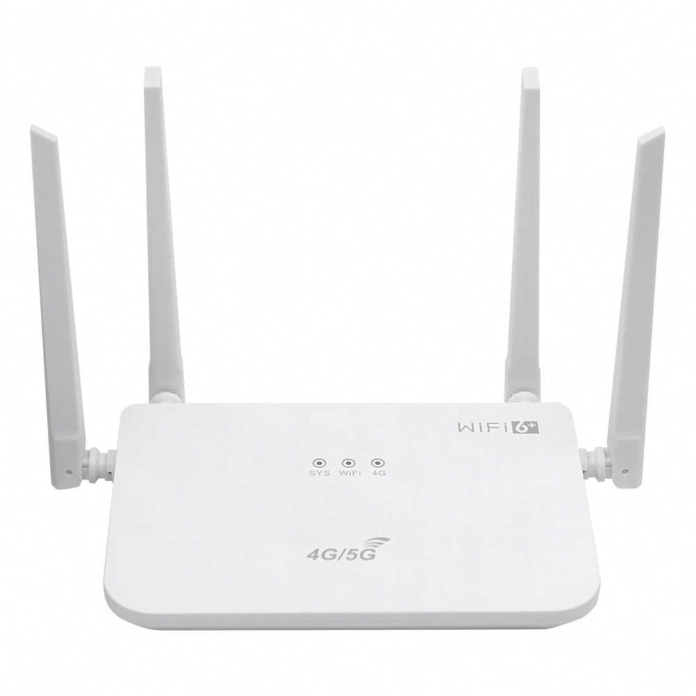 【小婷電腦】4GRW-107 四天線 4G/5G WiFi路由器 SIM卡隨插即用 300Mbps WAN/LAN連接埠