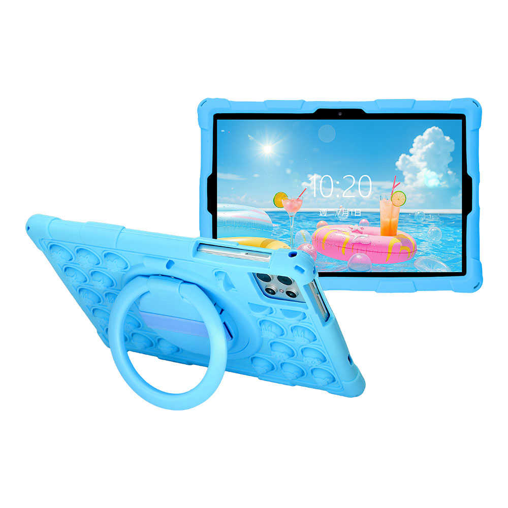 【小婷電腦】PC-LT12 10.1吋可立式平板保護皮套 環保材質 輕盈便攜 加厚防摔 紓壓豆豆 末日方舟 幻想計畫