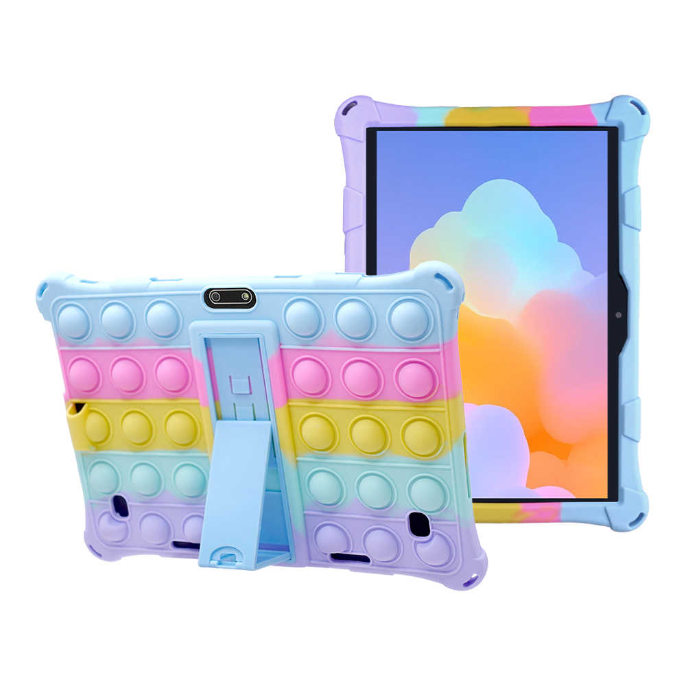 【小婷電腦】PC-LT14 10.1吋可立式平板保護皮套 環保材質 輕盈便攜 加厚防摔 紓壓豆豆 電競戰神 星空派對