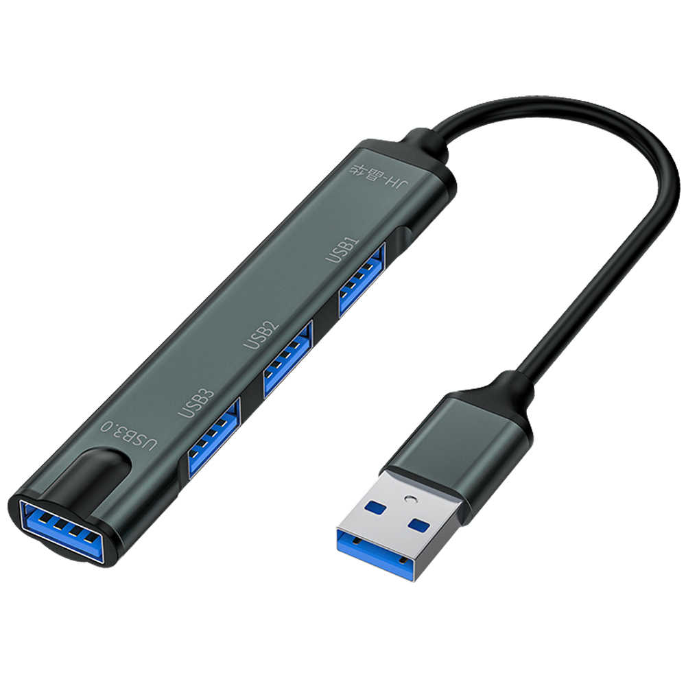 【小婷電腦】HUB-11 USB-A接頭4孔USB集線器 USB-A轉USB3.0 HUB分線器 四合一擴展 5Gbps