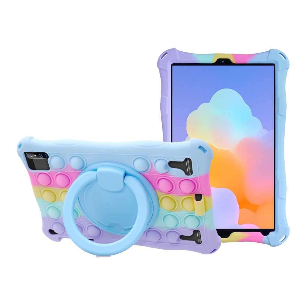 【小婷電腦】PC-LT15 10.1吋可立式平板保護皮套 環保材質 輕盈便攜 加厚防摔 紓壓豆豆 極光神話 艾爾登之劍