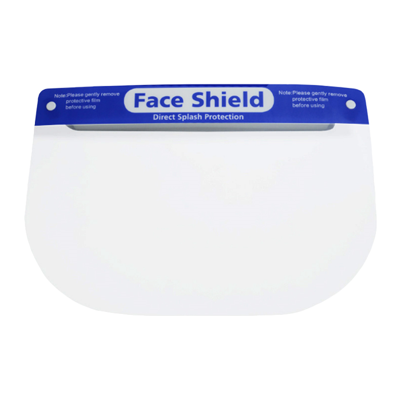 【小婷電腦】FS-03可調節透明安全防護面罩 防飛沫噴濺 高度透明 親膚海綿 加大面罩 面具 全臉防護 5入