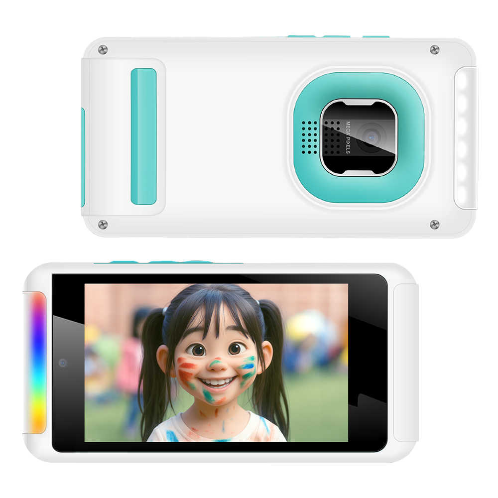 【小婷電腦】YT-A100 AI學習高畫質兒童相機 AI識物 人像特效 藝術照片 前後6400萬像素拍照 1080P錄影