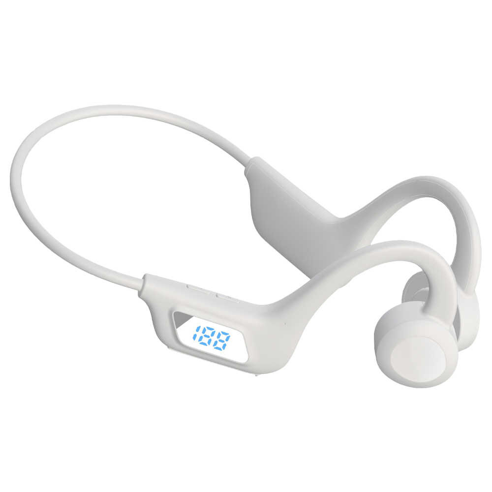 【小婷電腦】CB-U9 掛耳式骨傳導數顯屏藍芽無線運動耳機 藍芽5.2 數顯電量螢幕 TF卡支援