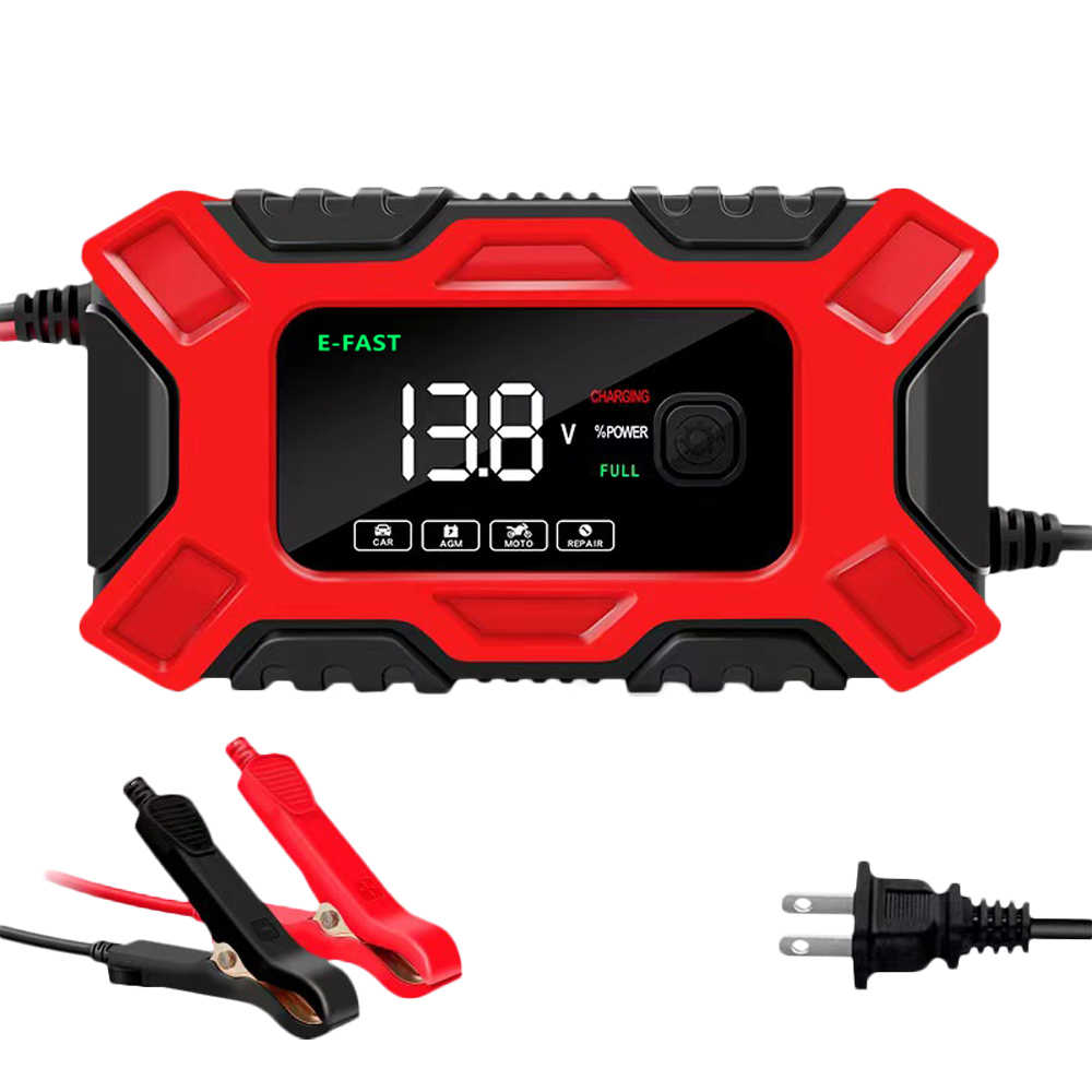 小婷電腦】BTC-02 數顯螢幕電瓶充電器12V蓄電池/鉛酸/啟停電瓶充電低噪音汽/機/貨車適用- 小婷電腦| 購物橘子