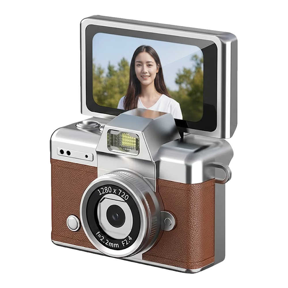 【小婷電腦】YT-K027 超迷你掀蓋螢幕高畫質相機 4800萬像素拍照 1080P錄影 1.47吋螢幕 超輕巧 吊飾