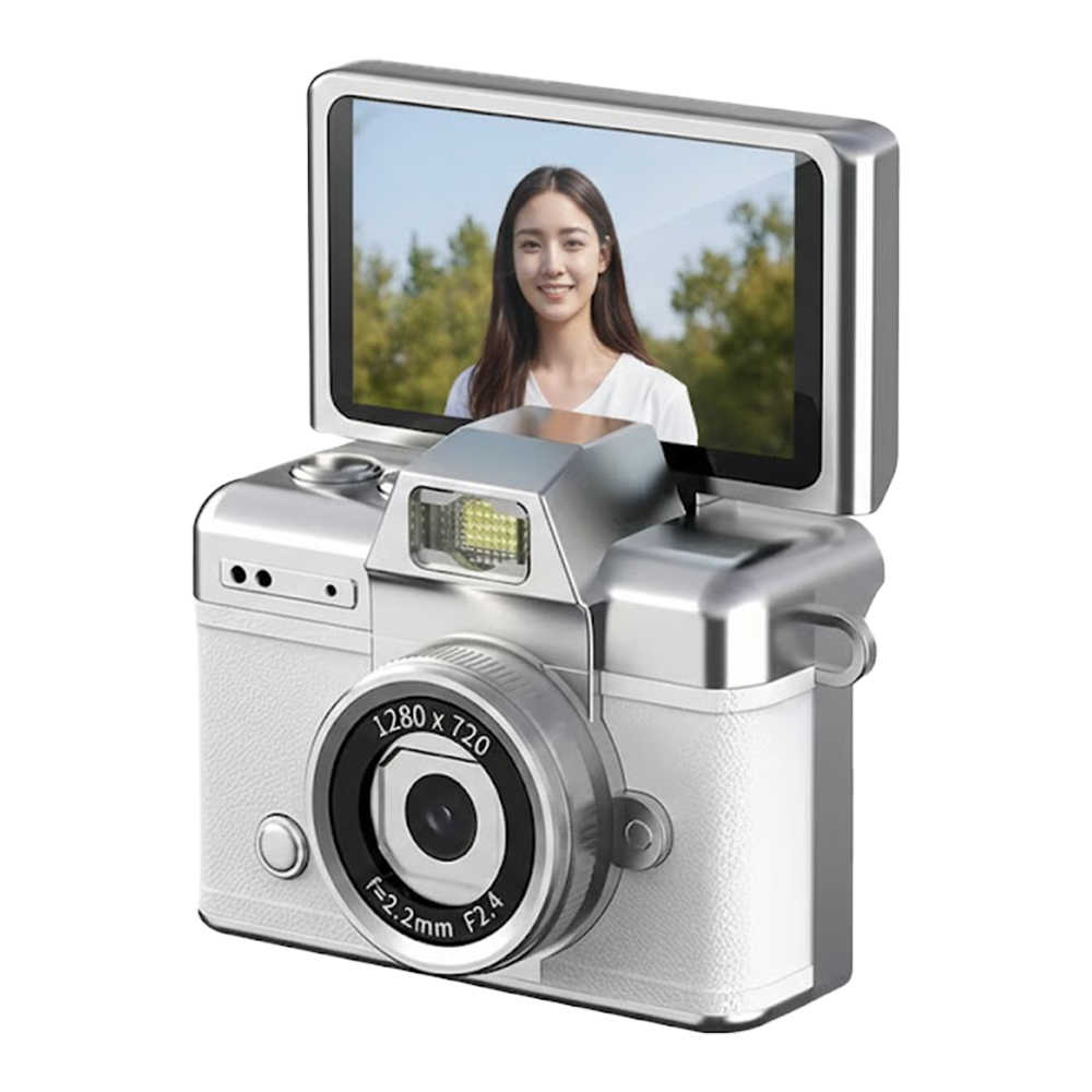 【小婷電腦】YT-K027 超迷你掀蓋螢幕高畫質相機 4800萬像素拍照 1080P錄影 1.47吋螢幕 超輕巧 吊飾
