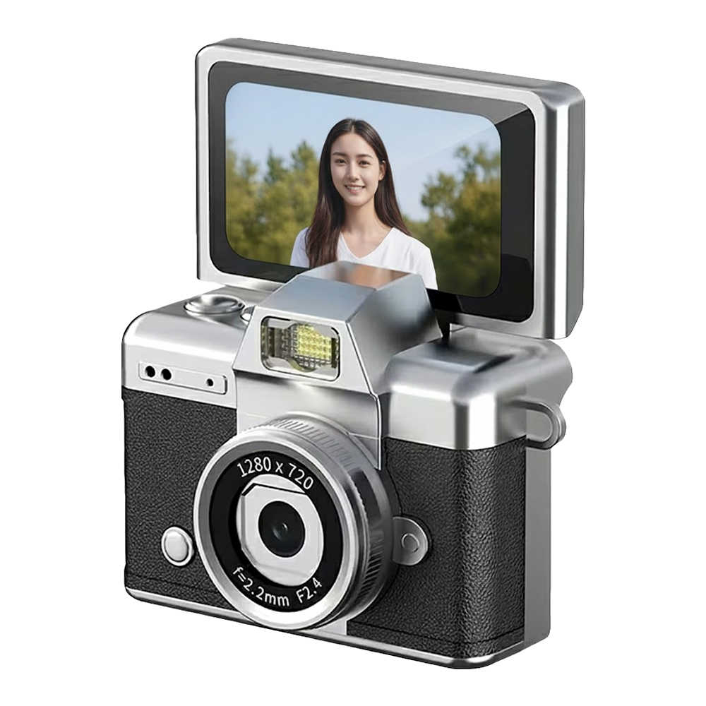 【小婷電腦】YT-K027 超迷你掀蓋螢幕高畫質相機 4800萬像素拍照 1080P錄影 1.47吋螢幕 超輕巧 吊飾