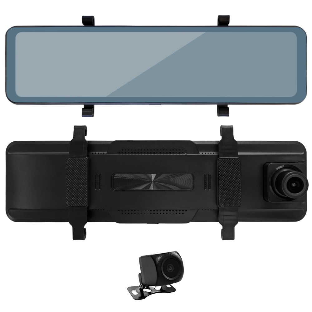 【小婷電腦】RV-31XW-G 11.22吋後照鏡雙鏡頭GPS測速觸控屏行車紀錄器 前後雙錄 倒車顯影
