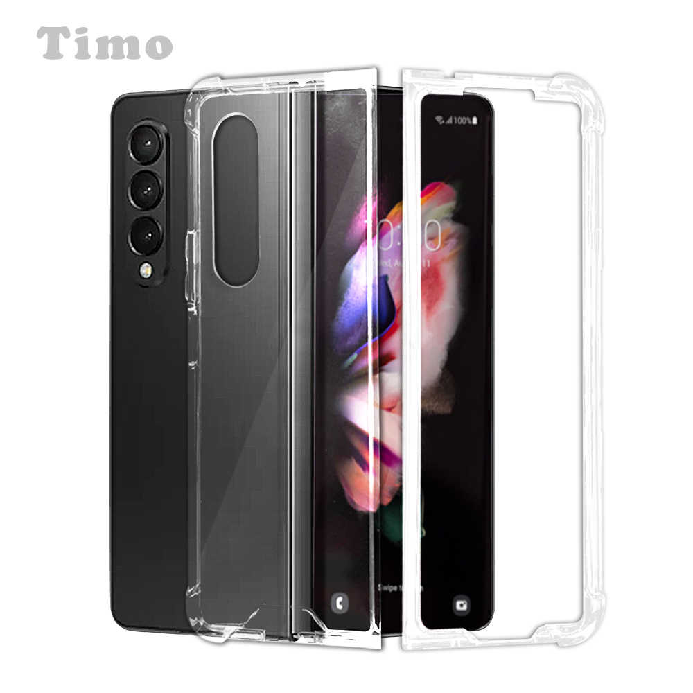 【TIMO】三星SAMSUNG Galaxy Z Fold4 摺疊機 透明氣囊防摔手機保護殼