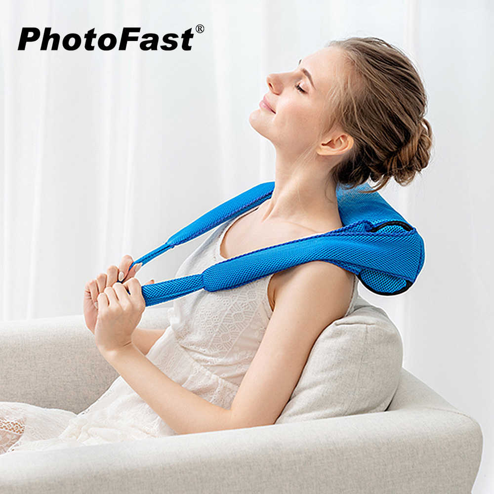 【PhotoFast】PowerShake 強力震動瑜珈按摩筒/(五段可調 肩頸背部全身可用)_交換禮物_聖誕節
