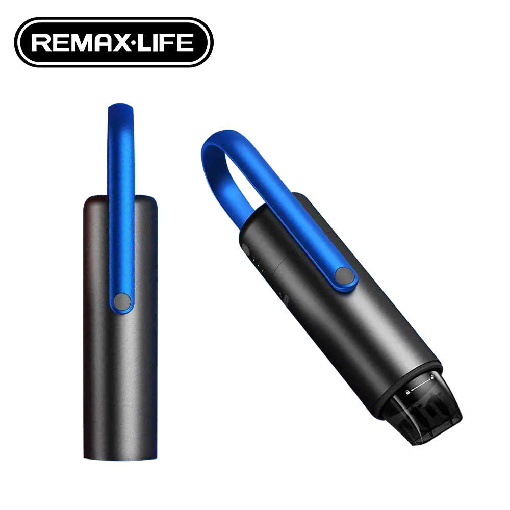 【REMAX LIFE】迷你強力吸塵器/ 車用便攜吸塵器 (RL-CE01) 藍色