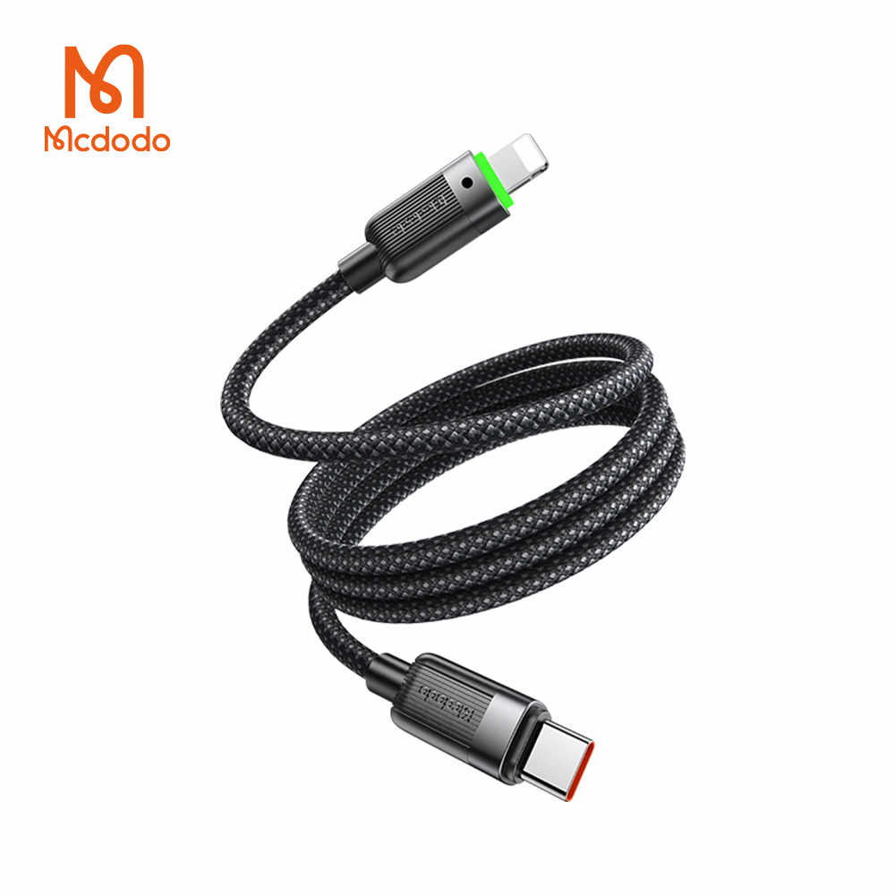 【Mcdodo麥多多】Type-C to Lightning 磁吸收納 編織傳輸快充充電線1.2M(CA-2010)