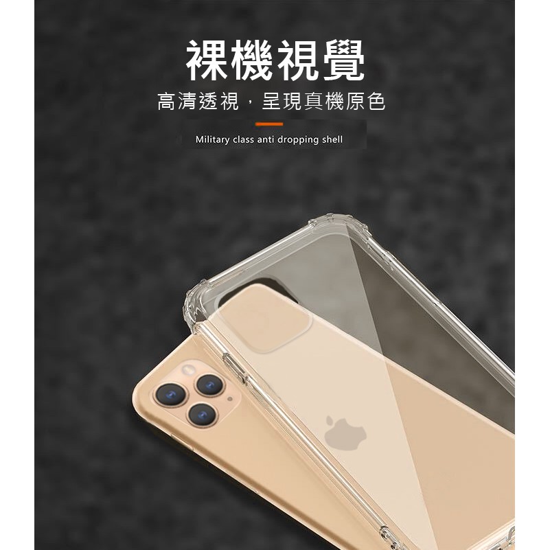 iPhone 12 Pro Max 四角防摔【透明矽膠】手機保護殼 (台北現貨)
