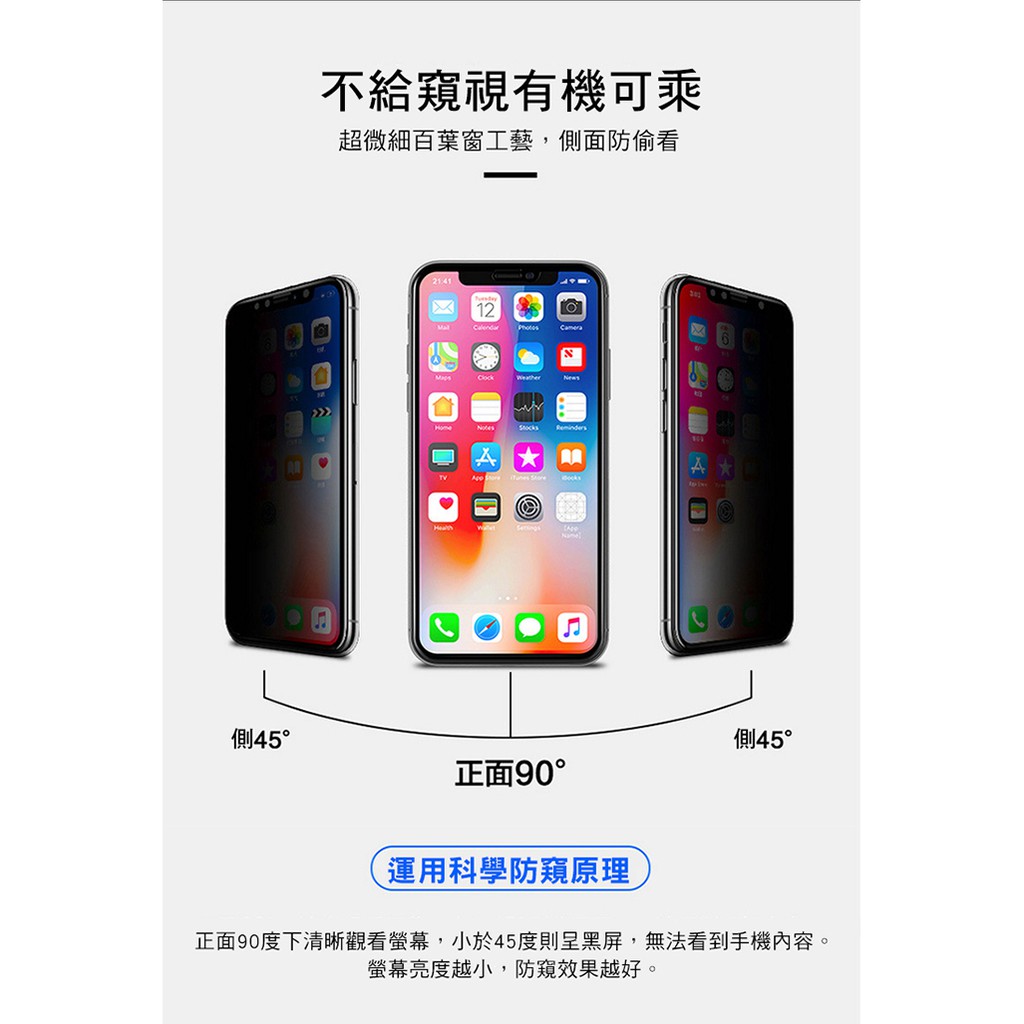 iPhone 12 mini系列【全屏覆蓋 防窺】鋼化玻璃保護貼 (台北現貨)