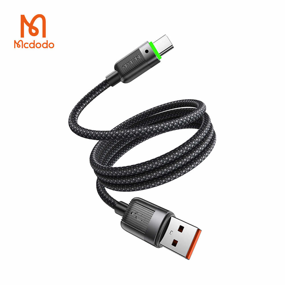 【Mcdodo麥多多】USB to Type-C 磁吸收納 編織傳輸快充充電線1.2M(CA-5650)