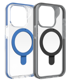ZAGG【iPhone 15/15 Plus/15 Pro/15 Pro Max】迪納利支架磁吸款-石墨烯防摔保護殼