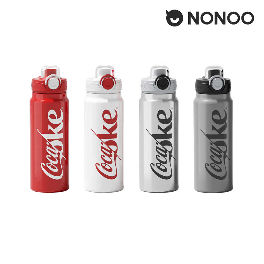 NONOO 可口可樂 雙飲運動壺 760ml NS760M1