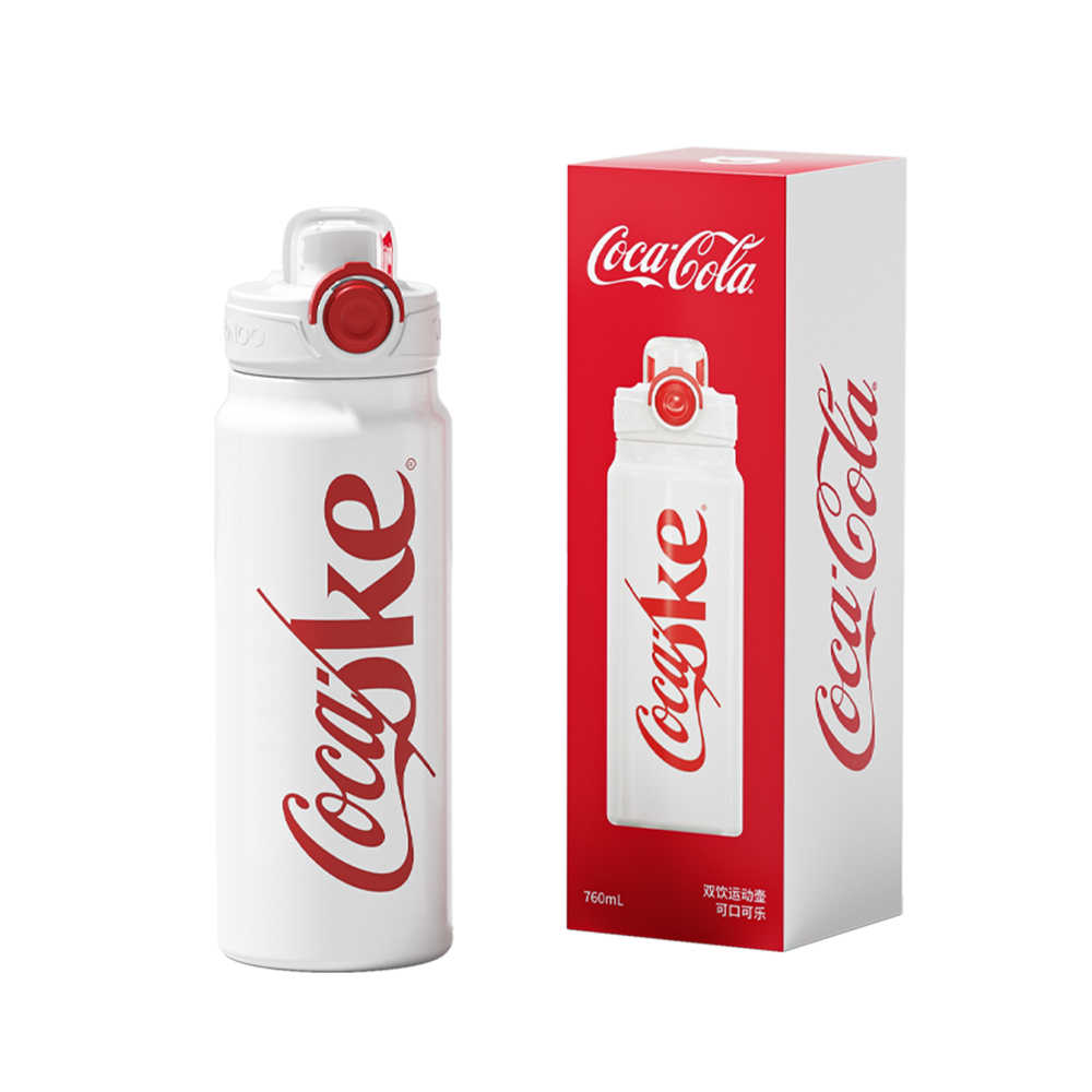 NONOO 可口可樂 雙飲運動壺 760ml NS760M1