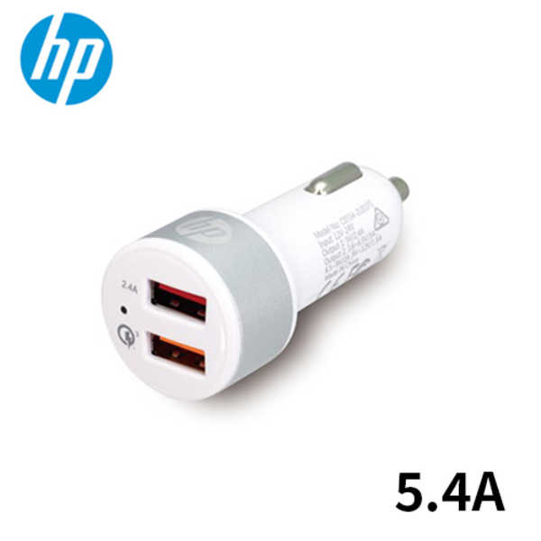 HP 惠普 5.4A疾速車充 (USB+QC3.0)