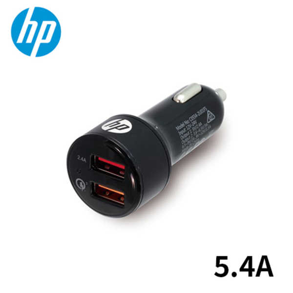 HP 惠普 5.4A疾速車充 (USB+QC3.0)