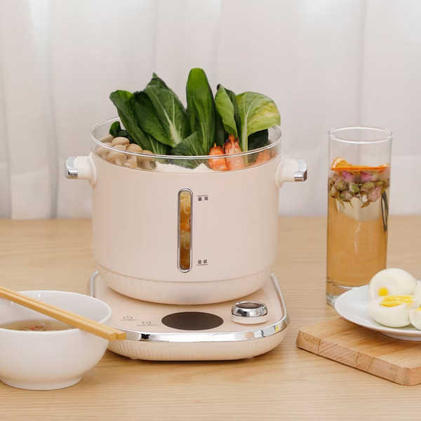 NICONICO 樂活玻璃料理鍋組/電火鍋/美食鍋/快煮壺/燉煮壺 NI-SET2313