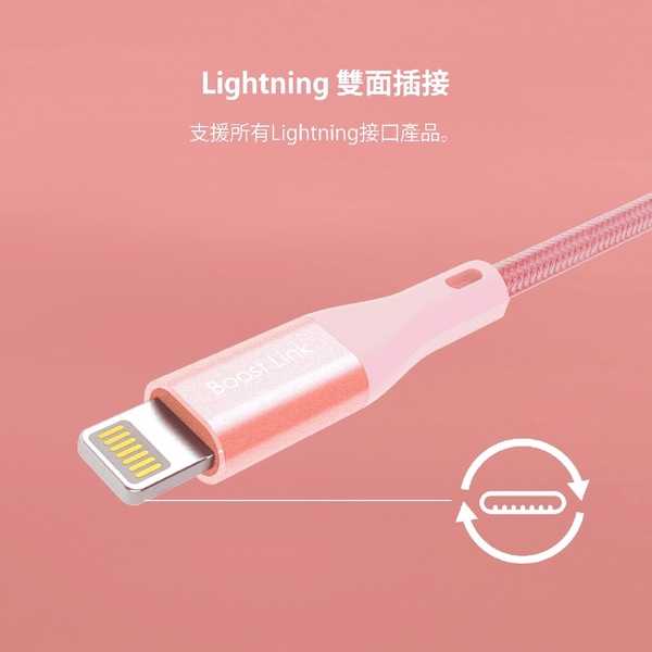 SP 廣穎 Lightning蘋果認證快充編織傳輸線1M