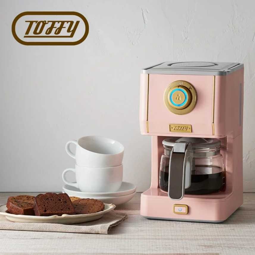 【贈陶瓷吸水杯墊】 Toffy Drip Coffee Maker 咖啡機