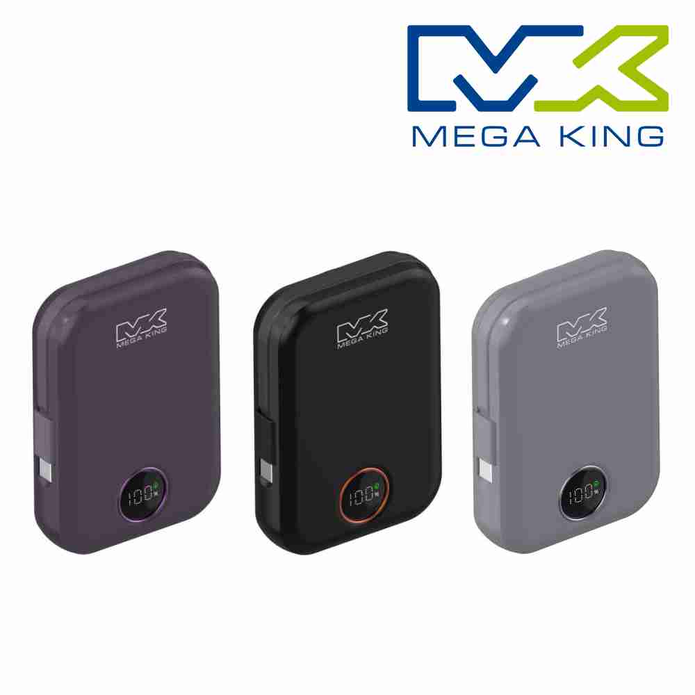 MEGA KING 10000 無線充電磁吸帶線行動電源