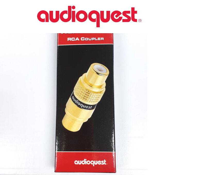鈞釩音響~美國線聖 Audioquest RCA音頻線母對母延長直通對接頭