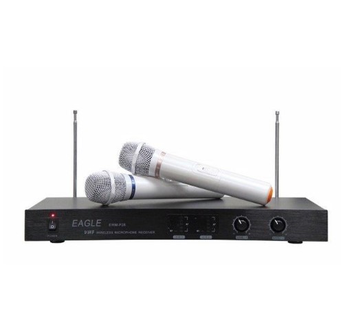 鈞釩音響~ EAGLE專業雙頻無線麥克風(EWM-P28) 專業小白麥克風