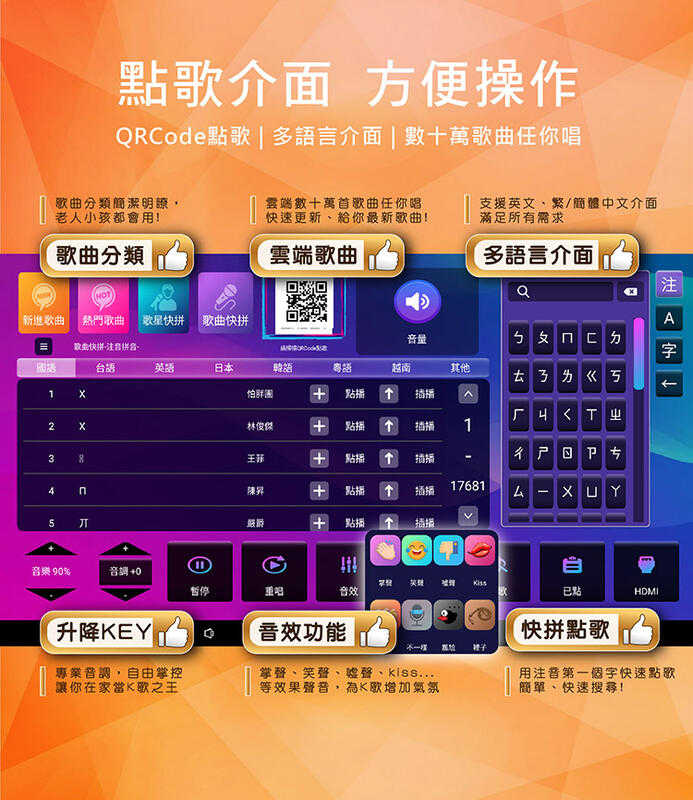 鈞釩音響~金將科技 KKPAD10.1雲端伴唱機點歌機藍芽K歌音響組/卡拉OK組