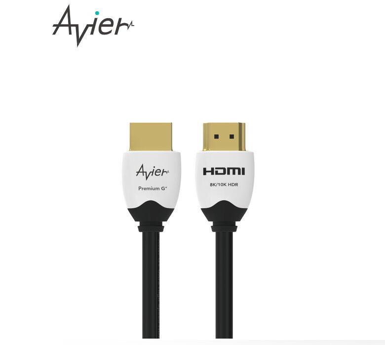 Avier PREMIUM G+ 真8K HDMI 高解析影音傳輸線(AVGH2120WT)2M