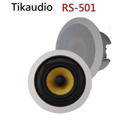 鈞釩音響 ~Tikaudio RS-501 5.25吋"防水型"圓型後蓋崁入式喇叭