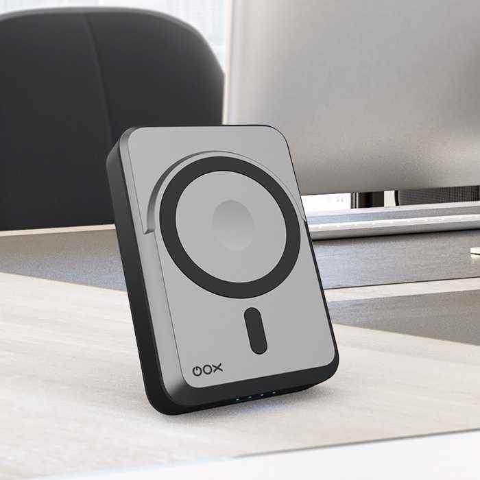 領券折50『GOX Megcell 磁吸行動電源充電器』未來實驗室 充電器 行動電源 無線充電 磁吸充電