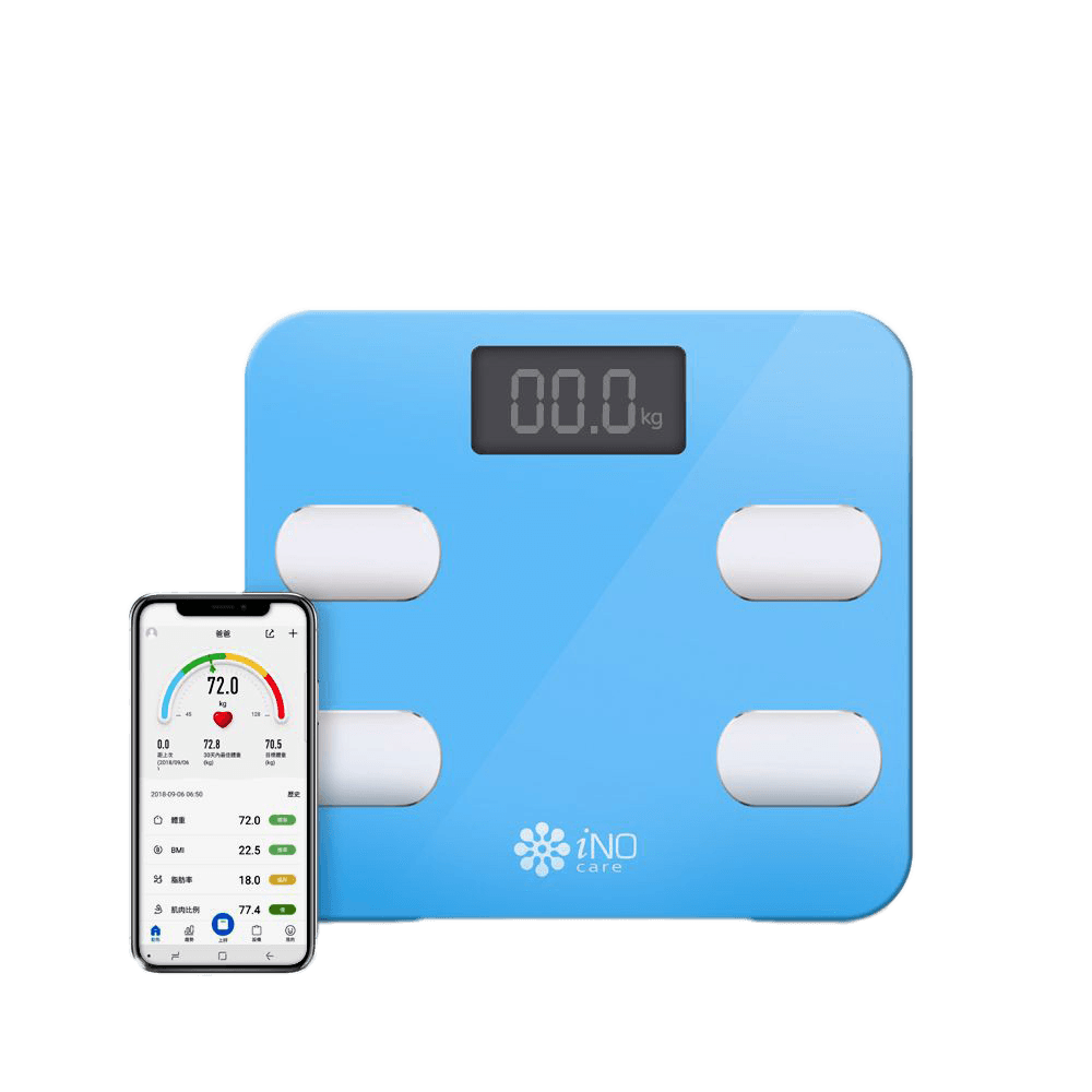 現貨『iNO CB760 智能藍牙體重計』極簡藍牙智能 體重計 身體12項健康指標 藍牙連接APP 體重機