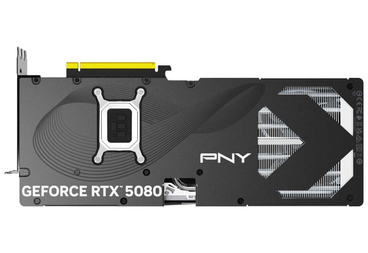 PNY RTX 5080 16G OC GDDR7 Triple Fan 顯示卡