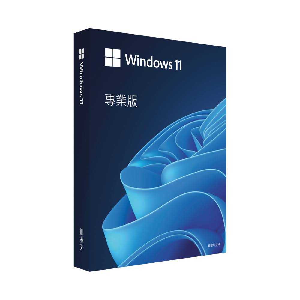 現貨 全新未拆封 Microsoft微軟 Windows 11 PRO 專業彩盒版 不綁機 含金鑰卡 含稅