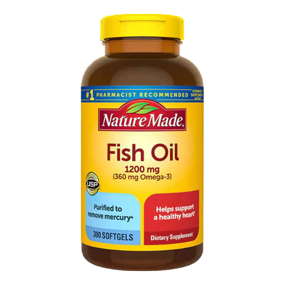 美國好事多代購 NatureMade 萊萃美 高濃度魚油 300顆 1200mg fish oil