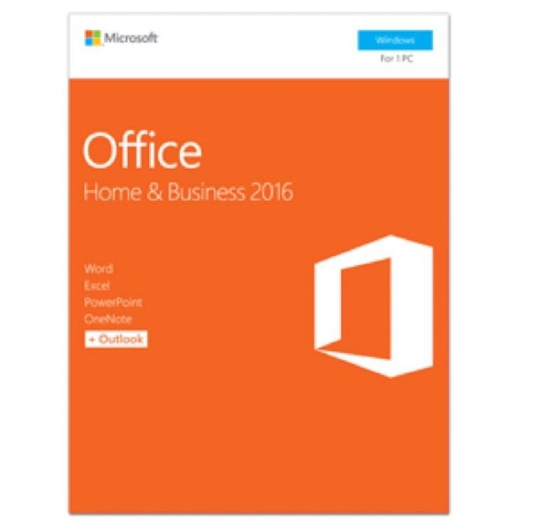 含稅價 微軟 Office Home & Business 2016 英文版 盒裝版 買斷版