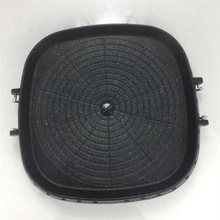 韓式麥飯石烤盤(方形) 複合式烤盤 麥飯石塗層 方型 圓型 卡式爐烤盤 電磁爐烤盤 露營 烤肉 烤盤 烤肉盤