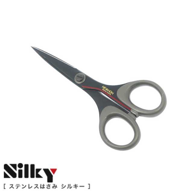 【日本SILKY】黑刃超不粘膠剪刀-工藝剪-135mm 刃物鋼材質 品質保證  銳利、好剪